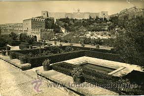 Postales: ALMERIA.- JARDINES ALCAZABA.- EDIC. KIMAD N&ordm; 1035
