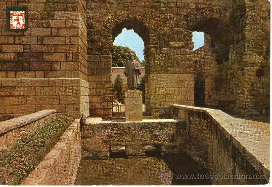 Postales: postal de cordoba escudo de oro monumento al poeta aben hazam n&ordm; 771