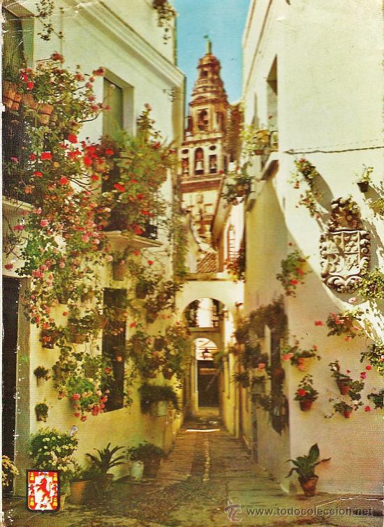 Postales: cordoba - calleja de las flores - n&ordm; 704- ed- subirats - circulada - a&ntilde;o 1963