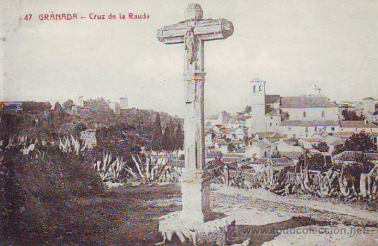 Postales: 47 granada. cruz de la rauda - Foto 1