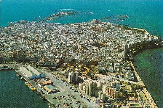 Postales: POME5 11014 Cadiz vista aerea