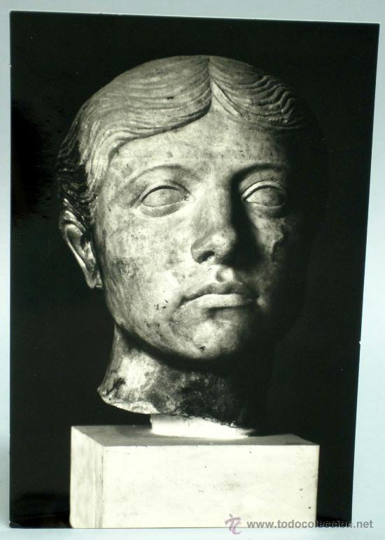 Postcards: Postal Carmona Museo Necropolis Dama carmonense Foto Arte Palau a&ntilde;os 50 sin circular