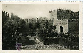 Postales: ALMERIA.- ALCAZABA. DETALLE DE SUS JARDINES.- EDICIONES ENRICO N &ordm; 406.- FOTOGR&Aacute;FICA