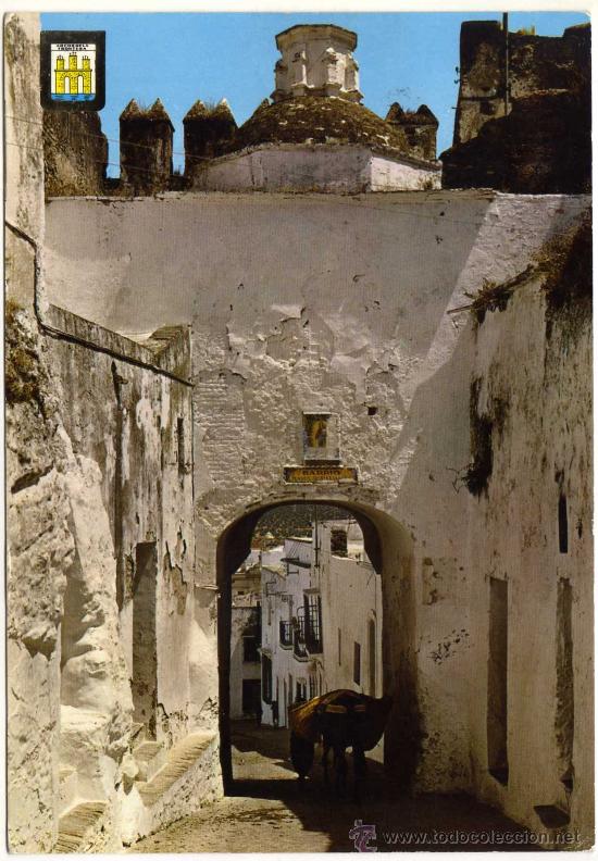 Postales: BONITA POSTAL - ARCOS DE LA FRONTERA (CADIZ) - PUERTA DE METRERA