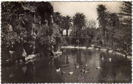 Postales: BONITA POSTAL - CADIZ - PARQUE GENOVES - CASCADA