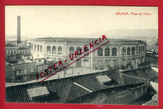 Postales: MALAGA , PLAZA DE TOROS , P64797