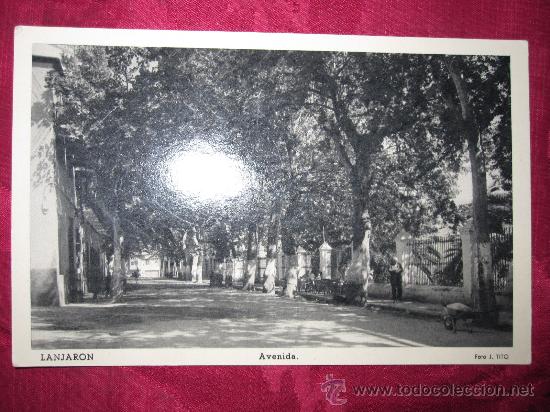 Postales: LANJARON   (GRANADA)   AVENIDA - Foto 1