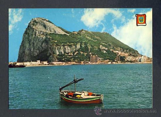 Postales: Postal de LA LINEA DE LA CONCEPCION: Vistas del Pe&ntilde;on (Postales Marbesol num.244)