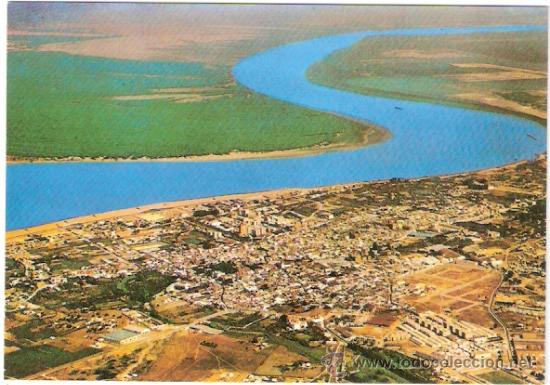 Postales: TARJETA POSTAL. CADIZ. SANLUCAR DE BARRAMEDA. VISTA PARCIAL. N&ordm; 102. EDICIONES ARRIBAS.