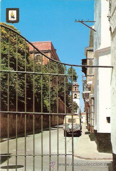 Postales: TARJETA POSTAL. CADIZ. SANLUCAR DE BARRAMEDA. CALLE CABALLERO. N&ordm; 12. A. SUBIRATS CASANOVAS.
