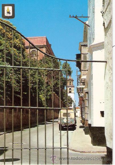 Postales: TARJETA POSTAL. CADIZ. SANLUCAR DE BARRAMEDA. CALLE CABALLERO. N&ordm; 12. A. SUBIRATS CASANOVAS.