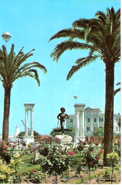 Postkarten: TARJETA POSTAL. MALAGA.JARDINES DE LA MARINA. N&ordm; 1030. BEASCOA.