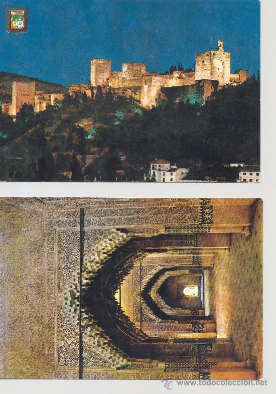 Postales: LOTE 2 POSTALES- GRANADA - Foto 1