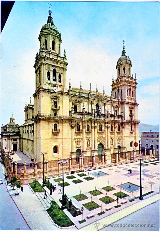 Postales: RECUERDO DE JAEN (5).- LA CATEDRAL.