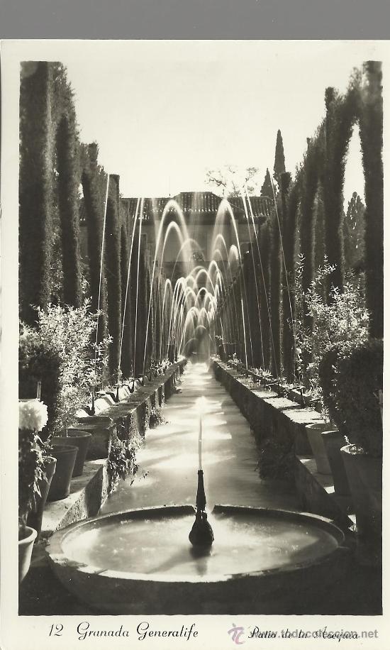Postales: GRANADA GENERALIFE SIN CIRCULAR - Foto 1