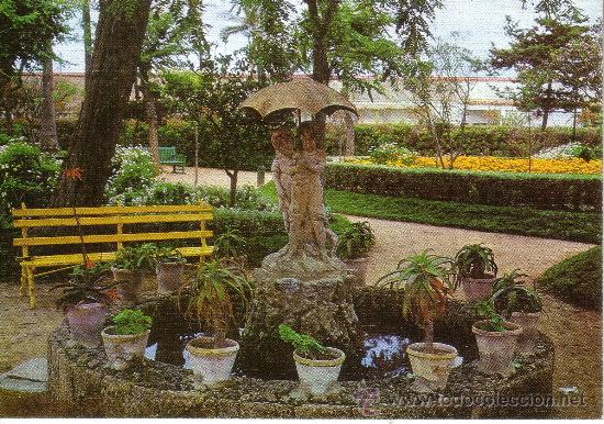 Postales: CADIZ N&ordm; 150 PARQUE GENOVES FUENTE DEL PARAGUAS A&Ntilde;OS 60 - EDICIONES SICILIA