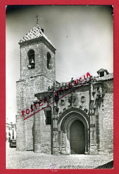 Postales: UBEDA, JAEN, PORTADA DE LA IGLESIA DE SAN NICOLAS DE BARI,   P64227