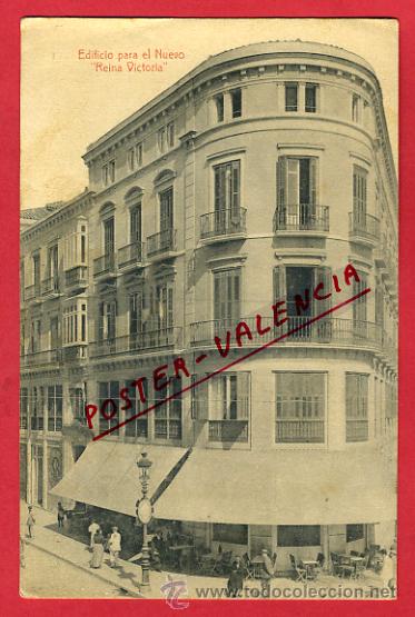Postales: MALAGA, EDIFICIO PARA EL NUEVO REINA VICTORIA,      P64363