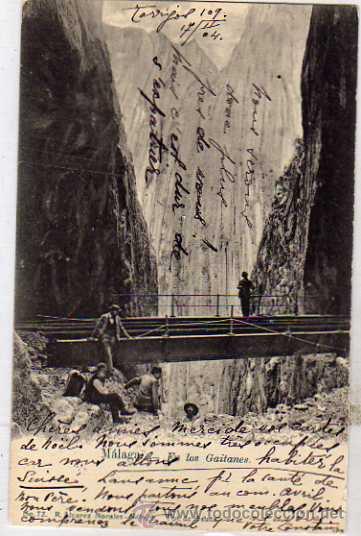 Postales: Malaga. En los Gavilanes . n&ordm; 72. R. Alvarez Morales. Fot de Osuna.  Circulada.