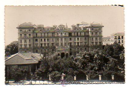 Postales: MALAGA. HOTEL MIRAMAR. FACHADA PRINCIPAL. (ED. ALAMO, N&ordm; 323)
