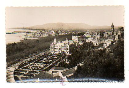 Postales: MALAGA. PARQUE DE AYUNTAMIENTO. (ED. ARRIBAS, N&ordm; 61)