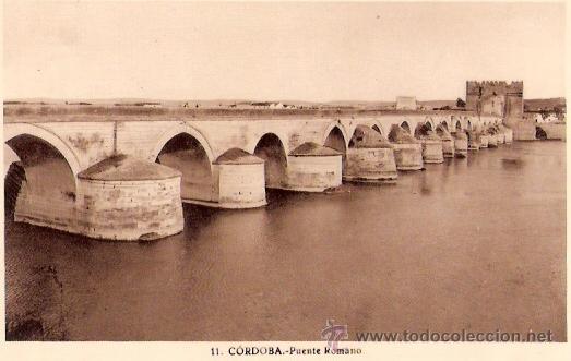 Postkarten: TARJETA POSTAL. CORDOBA. N&ordm; 11. PUENTE ROMANO. ED. L. ROISIN.