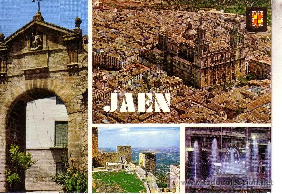 Postales: JAEN - DIVERSOS ASPECTOS