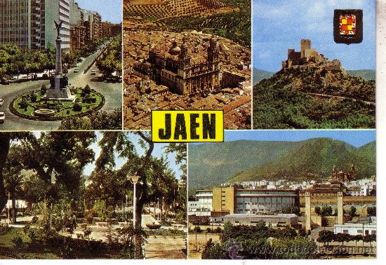 Postales: JAEN - DIVERSOS ASPECTOS