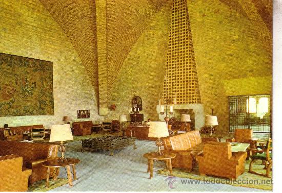 Postales: JAEN - PARADOR DE SANTA CATALINA - SALON VESTIBULO