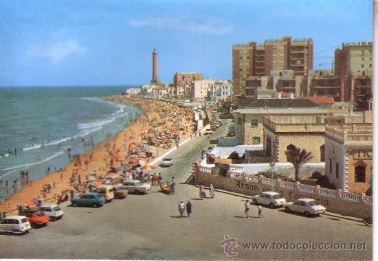 Postales: CHIPIONA - CADIZ - PLAYA DE REGLA - Foto 1