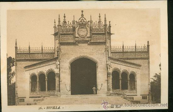 Postales: PABELL&Oacute;N REAL, SEVILLA - Foto 1