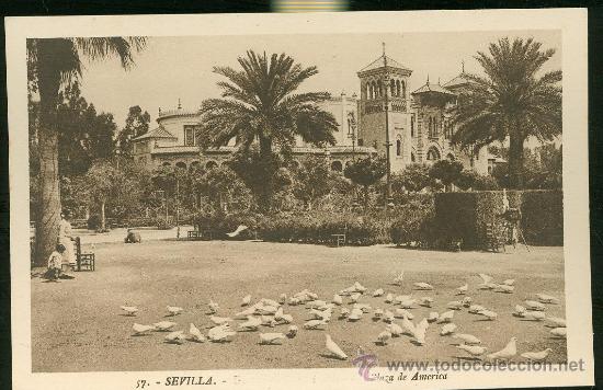 Postkarten: PLAZA DE AM&Eacute;RICA, SEVILLA
