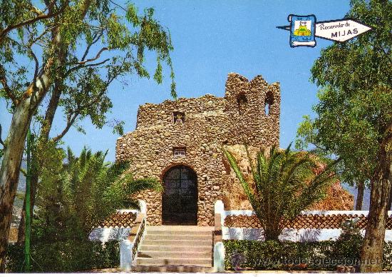 Postales: MALAGA - MIJAS - NUESTRA SE&Ntilde;ORA DE LA PE&Ntilde;A - Foto 1