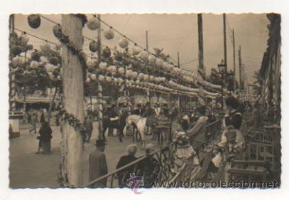 Cartoline: SEVILLA. EN PLENO PASEO CABALLISTA. (ED. ARRIBAS, 179)