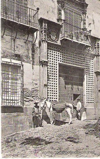 Postkarten: TARJETA POSTAL. CORDOBA. CASA PALCIO DEL MARQUES DE LA FUENSANTA. ED. RAFAEL GARZON.