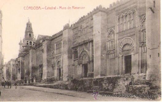 Postkarten: TARJETA POSTAL. CORDOBA. CATEDRAL. MURO DE ALMANZOR. ED. A. LEON GARRIDO.