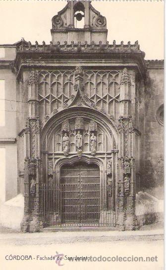 Postkarten: TARJETA POSTAL. CORDOBA. FACHADA DE SAN JACINTO. ED. A. LEON GARRIDO.