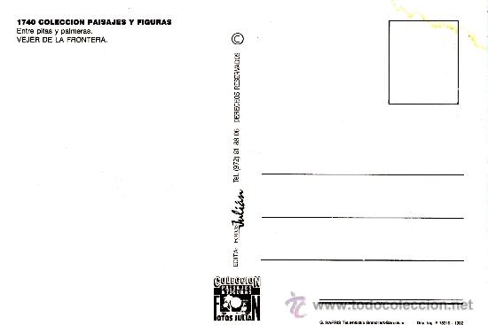 Postales: Postal Vejer de la Frontera - Foto 2