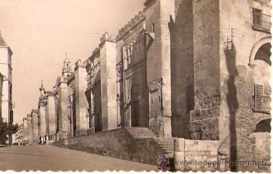 Postkarten: TARJETA POSTAL. CORDOBA. N&ordm; 32. MEZQUITA CATEDRAL, FACHADA DEL MEDIODIA. ED. GARCIA GARRABELLA.