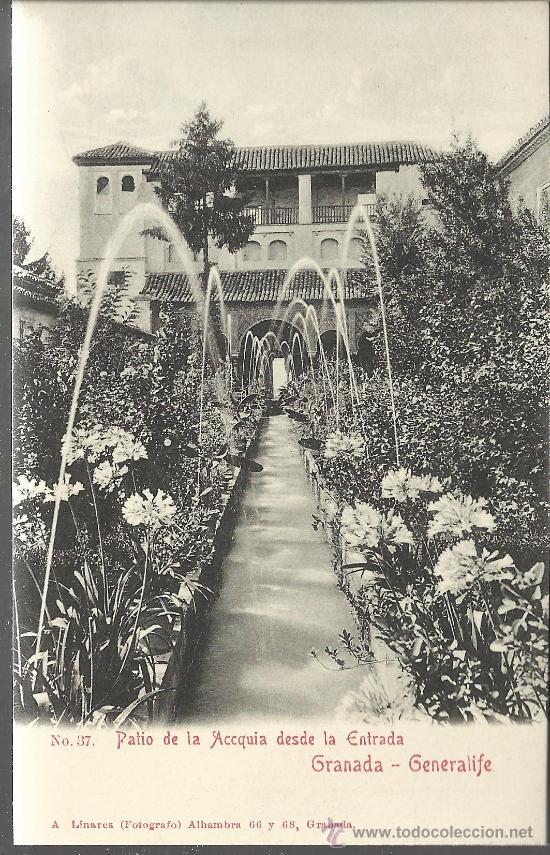 Postales: GRANADA GENERALIFE SIN CIRCULAR - Foto 1
