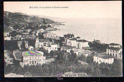 Postkarten: TARJETA POSTAL DE MALAGA - VISTA DESDE EL MONTE SANCHA