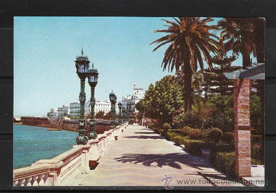 Postales: 527 - CADIZ. ALAMEDA MARQU&Eacute;S DE COMILLAS
