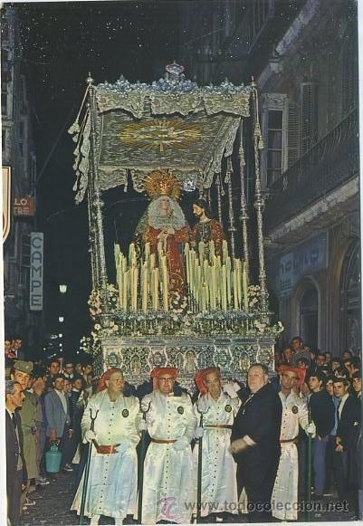 Postales: POSTAL SEMANA SANTA DE CADIZ N&ordm; 9530. NTRA SE&Ntilde;ORA DE LAS ANGUSTIAS Y SAN JUAN EVANGELISTA  P-ANC-168