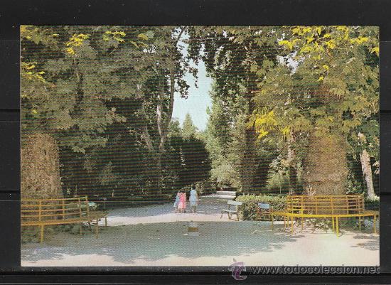Postales: BALNEARIOS ALHAMA DE GRANADA. PASEO - JARDINES