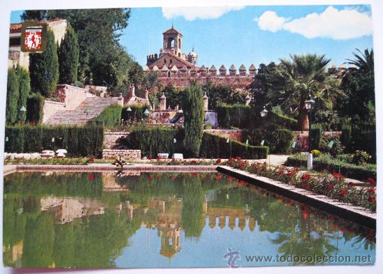 Postales: ANTIGUA POSTAL DE CORDOBA - ALCAZAR DE LOS REYES CRISTIANOS (JARDINES) - EDICIONES FISA - N&ordm; 784