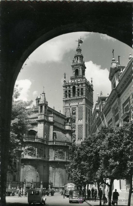 Postales: POSTAL SEVILLA LA GIRALDA - Foto 1