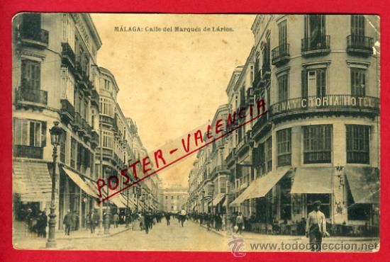 Postales: POSTAL, MALAGA, CALLE DEL MARQUES DE LARIOS,    P65529