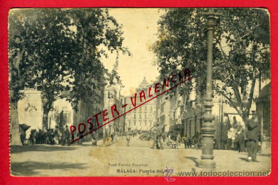 Postales: POSTAL, MALAGA, PUERTA DEL MAR,    P65531