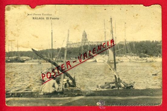 Postales: POSTAL, MALAGA, EL PUERTO,    P65532