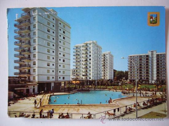 Postales: TORRE DEL MAR. N&ordm; 25. ESCUDO DE ORO. ESCRITA Y CIRCULADA